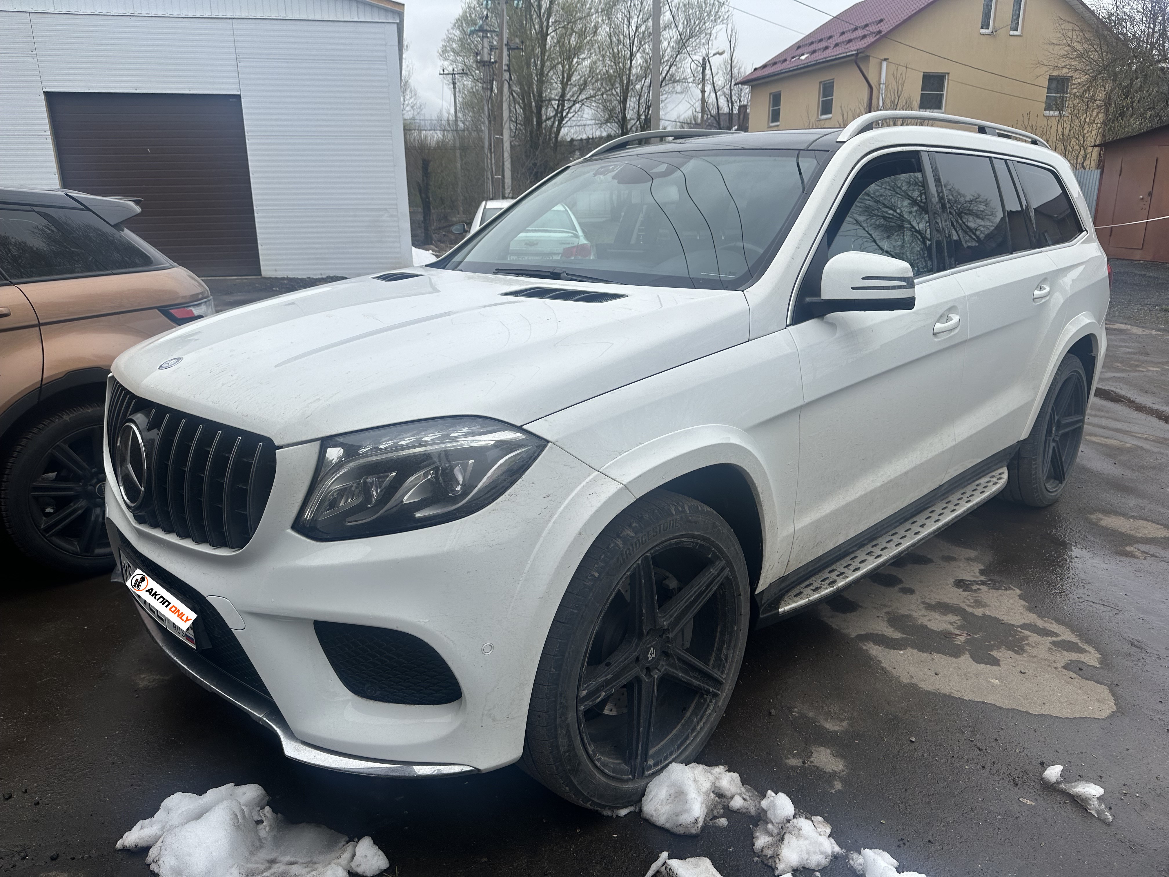 Mercedes-Benz GLS 350D с ошибкой P07B700: замена TCM 9G-Tronic 725