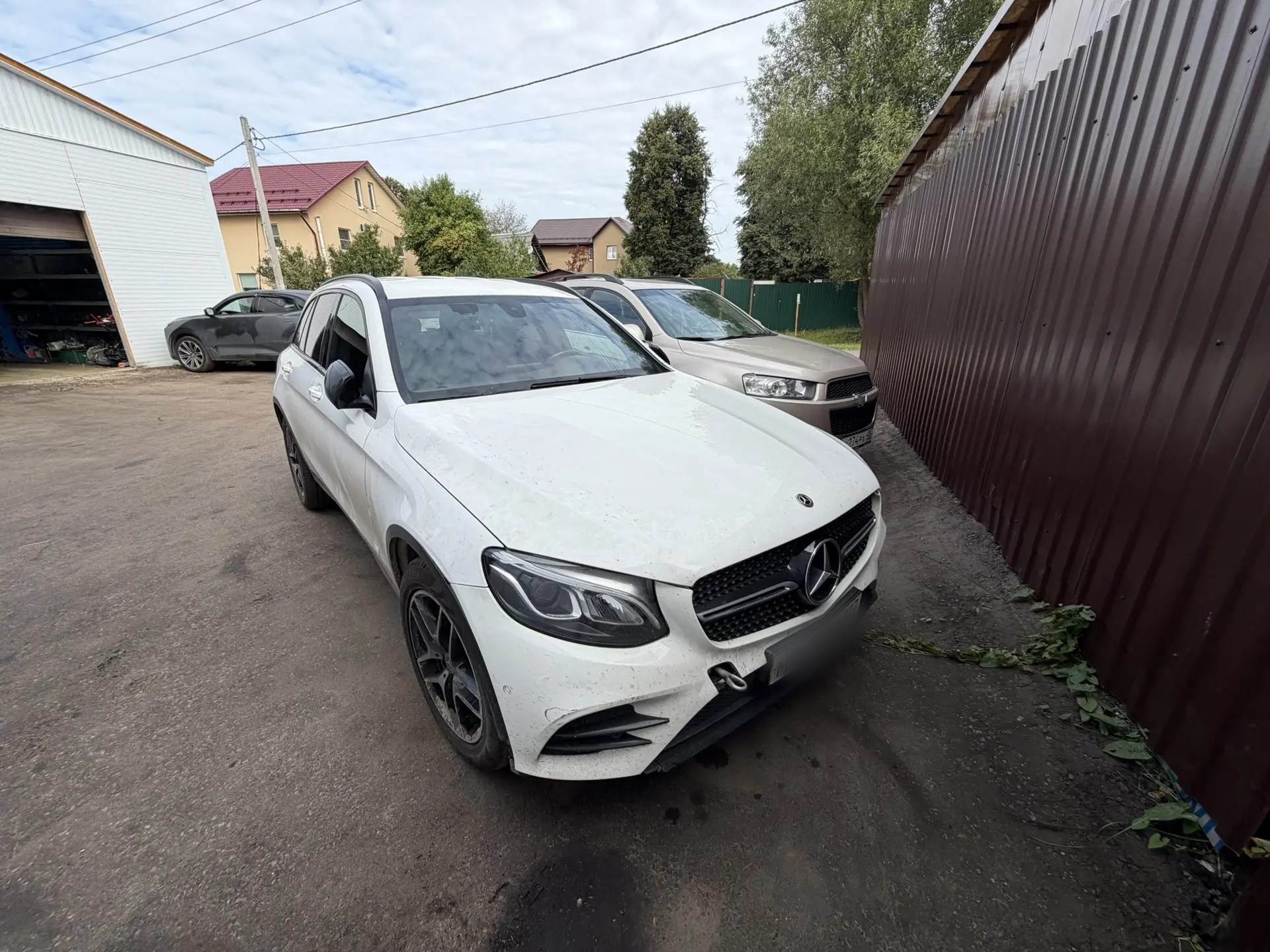 Ремонт АКПП Mercedes-Benz GLC 250 d X253, который не снимался с паркинга