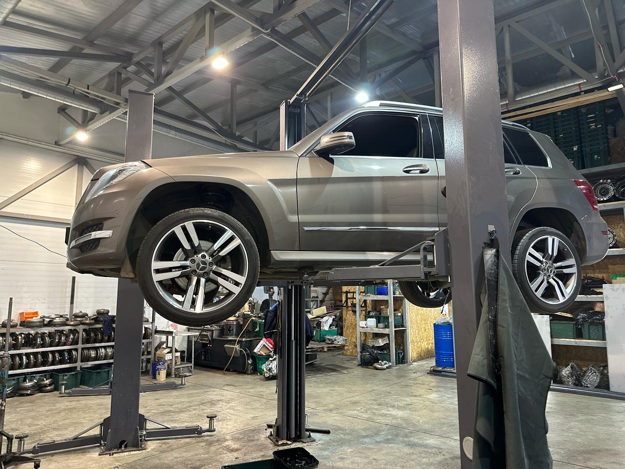 Ремонт АКПП Mercedes GLK 250: пинки и четыре неисправных соленоида