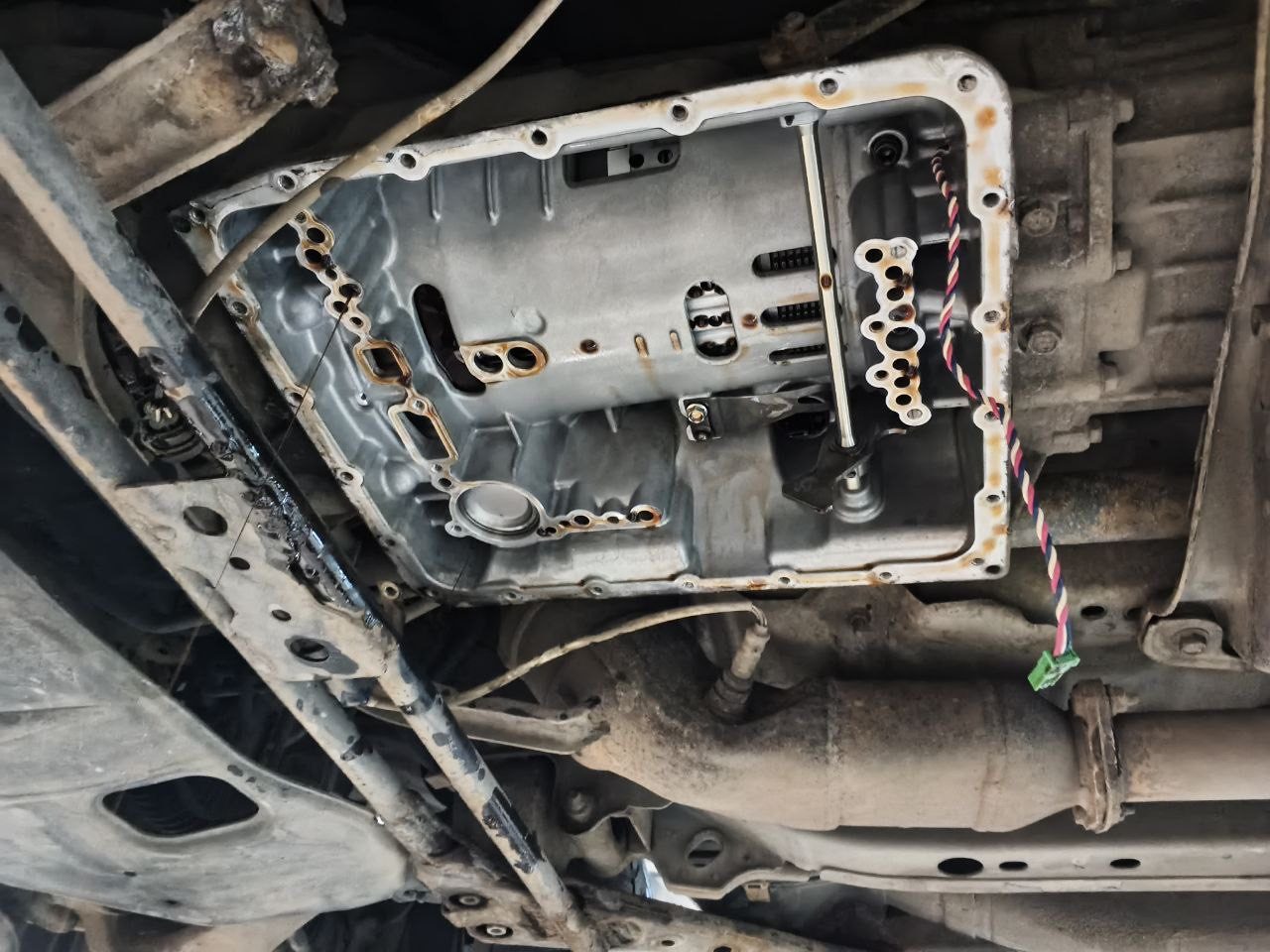 АКПП после снятия гидроблока