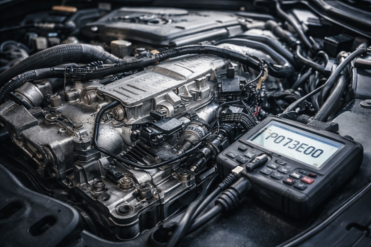 Ремонт АКПП Mercedes 725 (9G-Tronic) — ошибка P073E00