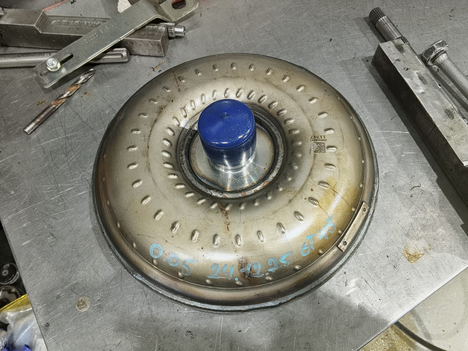 Старый гидротрансформатор Opel Antara