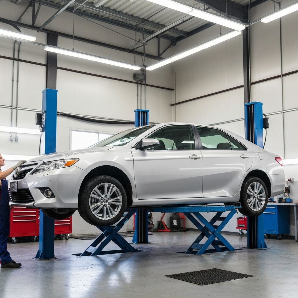 Ремонт вариатора Toyota Camry — устранение рывков при разгоне